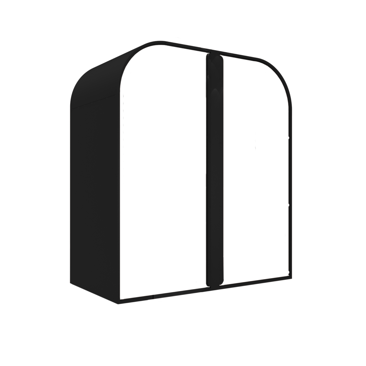 Double Exterieur in kleur Midnight
