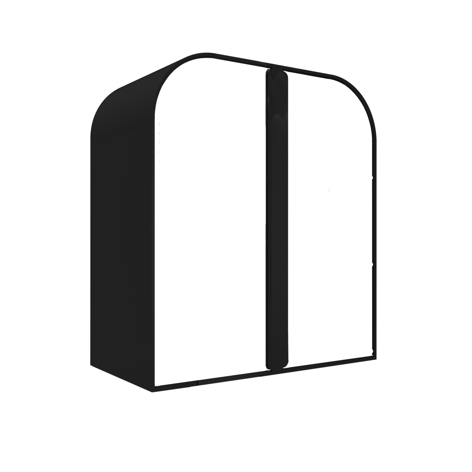 Double Exterieur in kleur Midnight