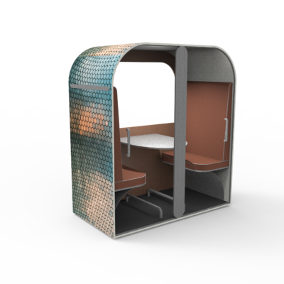 Double Special | Chrome SMRTCOMB exterieur en bruin interieur