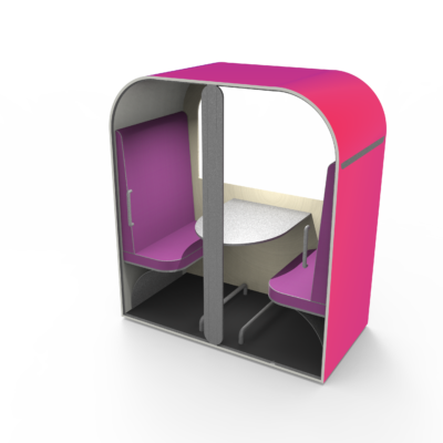 Double Special | Barbie roze exterieur en paars interieur